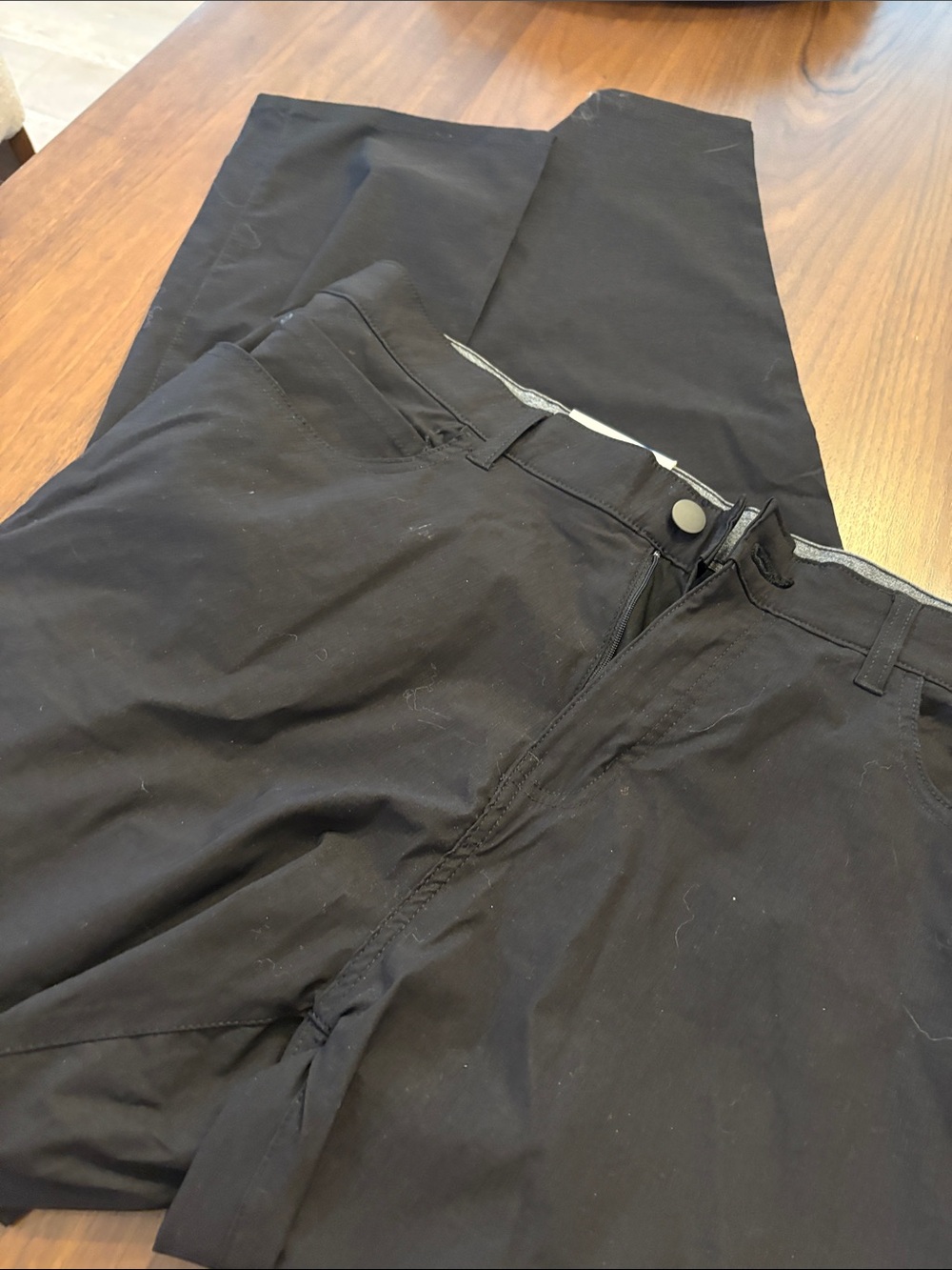Men's Black Slim Fit Chino Pants